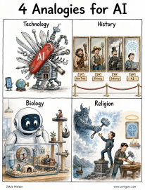 How Big Is AI? Four Analogies